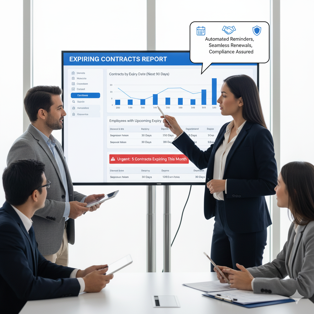 Contract Management Made Simple with HRIS Expiring Contract Reports