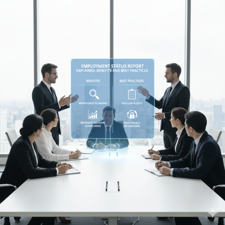 Employment Status Reports A Key Tool for Workforce Planning and Compliance
