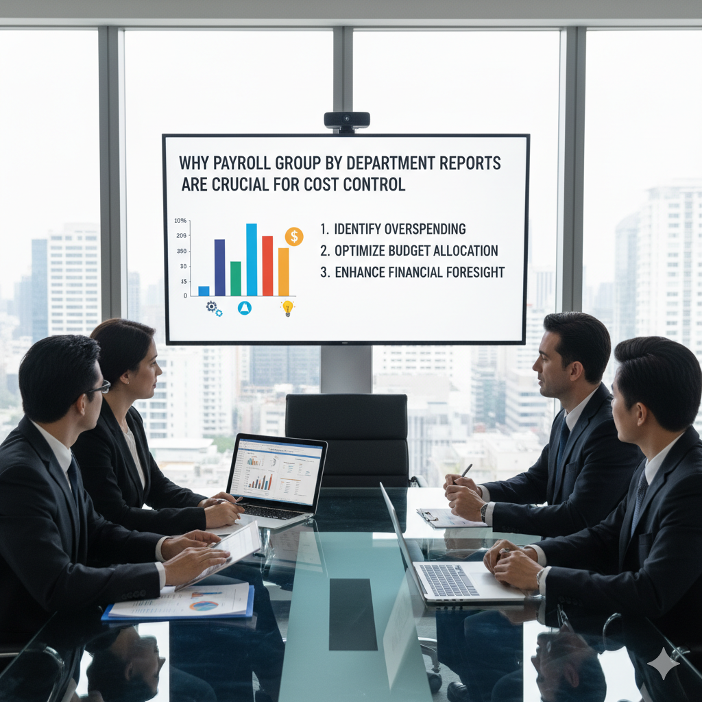 Why Payroll Group by Department Reports Are Essential for Cost Control