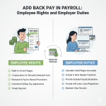 Add Back Pay in Payroll: Employee Rights and Employer Duties