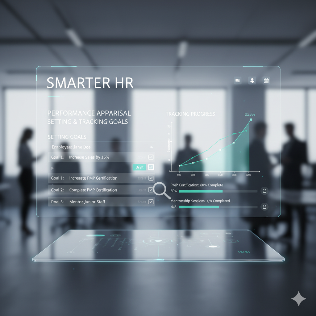Smarter HR: Setting and Tracking Performance Appraisal Goals in HRIS