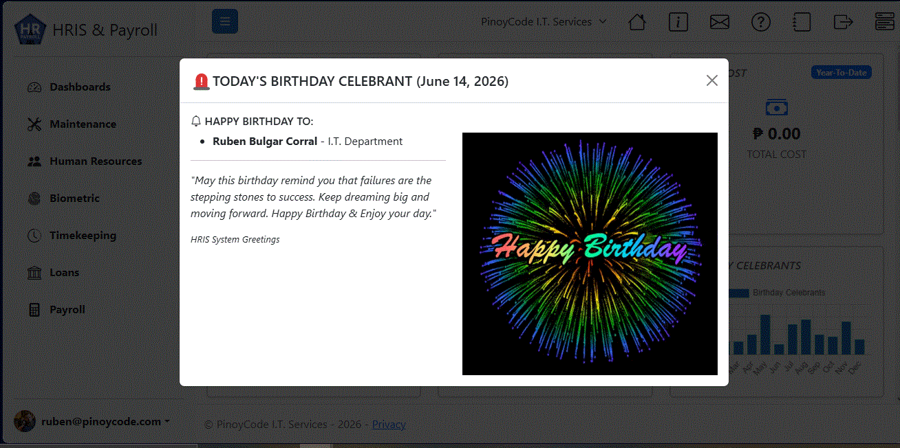 Smarter Daily Birthday Alerts for Employee Engagement