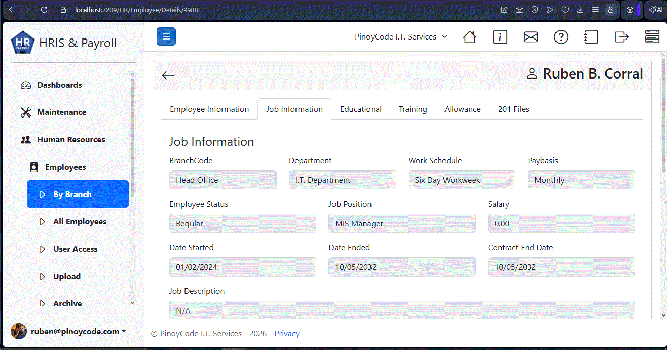 Building a Modern HRIS and Payroll System in ASP.NET Core