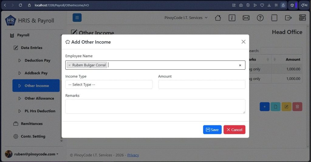 HRIS EF Core Migration Update: Payroll Automation & API-Driven Processing